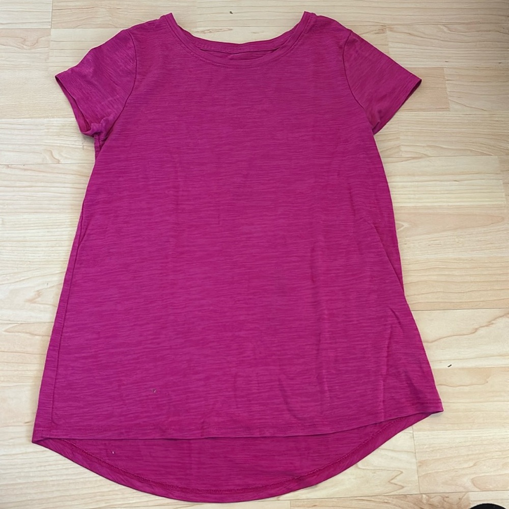 Kids Hot pink workout shirt